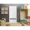 Sartodoors Modern Solid Interior Door with Handle, Planum 0012 White Silk and Aluminum Strips, Single Regural PLANUM0012ID-WS-4284 - alternate 1