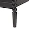 Baxton Studio Lucera Mid-Century Black Bobbin Wood 6-Drawer Dresser 257-14128-ZORO - alternate 3