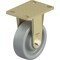 Blickle Rigid Plate Caster, Gry Nylon, 6", 1760 lb. BS-SPOG 150K-16 - alternate 1