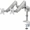 Rocstor ERGOREACH EP18 PREMIUM ALUMINUM DUAL ERGONOMIC MONITOR MOUNTED ARM, C-CLAMP & G Y10N023-S1 - alternate 4