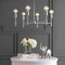Jonathan Y Turing 28.5" Adjustable Height Metal LED Chandelier, Chrome JYL7458A - alternate 7