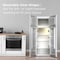 Tcl 7.3 Cu. Ft. Double-Door Refrigerator with Freezer, White TRT07T4AW - alternate 2