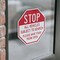 Signmission Stop All Vehicles Subject to Search, 4 inch X 4 inch, Vinyl Decal, 2PK OC-D-2PACK-4-244 - alternate 2
