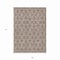 Homeroots 9' X 12' Ivory Taupe And Beige Floral Washable Indoor Outdoor Area Rug 582282 - alternate 2
