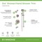Symmons Dia HydroMersion Double Handle Tub and Shower Trim Kit with Hand Spray (Valve Not Included) 3596BSTN15TRM - alternate 3