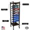 Omnimed Horizontal Open Chart Rack, 10 Binder Capacity 264410-WG - alternate 2