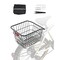 Vevor Rear Bike Basket Metal Wire Bicycle Basket Reflective Tail Light Cover TX-SS-05 - alternate 1
