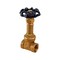 Everflow FIP Long Bonnet Gate Valve, Cast Brass 1/2" 44122-NL - alternate 3