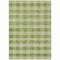Homeroots 5' X 8' Green And Light Green Plaid Washable Indoor Outdoor Area Rug 595476 - alternate 2