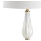 Jonathan Y Maddie 28" Glass/Metal LED Table Lamp, White Pearl JYL2072A - alternate 5