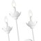 Z-Lite Allistair 3-Light Wall Sconce, 15 in W, Textured White 352-3S-TW - alternate 4