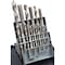 Hhip 18 Piece #6-1/2in High Speed Steel Tap and Drill Combo Set 1011-0019 - alternate 2