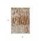 Homeroots 3' X 5' Orange And Ivory Abstract Washable Indoor Outdoor Area Rug 612689 - alternate 5