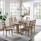 Crosley Joanna 7-Piece Dining Table Set For 6 KF13066RB-RB - alternate 3