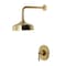 Kingston Brass Single-Handle Pressure Balanced Shower Faucet, Brushed Brass KB6337ALSO - alternate 1