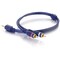 C2G C2G 50ft Velocity One 3.5mm Stereo Male to Two RCA Stereo Male Y-Cable 40617 - alternate 1