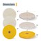 Powertec Buffing Wheels 6" Kit with 3pcs Polishing Compound Set, 1/2" Arbor Hole 71631 - alternate 4
