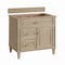 James Martin Vanities Lorelai 36" Single Vanity, Whitewashed Oak, w/ 3 CM Tajnar Eclos Top 424-V36-WWO-3TJR - alternate 5