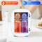Hansburg Mini Fridge for Car Bedroom Skincare Cooler Warmer Portable 4 Liter/6 Can with 12v AC/DC/USB Blue MF-4-Blue - alternate 2