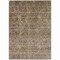 Homeroots 5' X 8' Brown And Tan Floral Washable Indoor Outdoor Area Rug 605712 - alternate 3