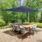 Pure Garden 10 Rectangular Patio Umbrella, Navy 50-LG1276 - alternate 4