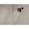 Moen Hydro Energetix 8-Spray Pattern 4.75'' Wall Mount Fixed Shower Head Matte Black 200W0BL - alternate 3