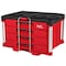 Milwaukee Tool PACKOUT 4-Drawer Tool Box, Polymer, Black/Red, 22 in W x 16-1/2 in D x 14-1/2 in H 48-22-8444 - alternate 1