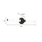 Afx Dion - LED Vanity - 24in - Satin Nickel DIOV2403LAJD1SN - alternate 4