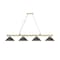 Z-Lite Cordon Heritage Brass 4 Light Billiard 2306-4HBR-MBRZ - alternate 3