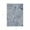 Homeroots 9' X 12' Denim Blue Gray And Ivory Geometric Washable Indoor Outdoor Area Rug 594777 - alternate 3