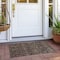Homeroots 2' X 3' Chocolate Tribal Washable Indoor Outdoor Area Rug 564311 - alternate 2