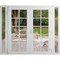 Vdomdoors Front Exterior Prehung Metal-Plastic Double Doors Clear Glass / MANUX 8100 White Silk / Office Comm MANUX8100DEXD-WS-W16+72+16xH80-LH-I - alternate 1