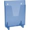 Acrimet Pocket File Holder Vertical Brochure Display (Wall or Countertop, Letter, Clear Blue) 863.2 - alternate 1