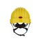 Jsp Short Brim Safety Helmet w/HDPE Shell, 4-Point Chinstrap, 6-Point Suspension, Wheel Ratchet Adj. 280-EV6252S-CH-20 - alternate 4