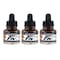 Daler-Rowney FW Acrylic Ink, Burnt Umber, 29.5ml, 3PK D160029223 - alternate 1