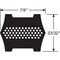 Gates Double V-Belt, Hi-Power Dubl-V, CC144, CC, EPDM, 148 in, 0.88 in Top Width CC144 - alternate 3