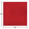 Touch Of Color 6.5" x 6.5" Classic Red Napkins 600 PK 661031B - alternate 2