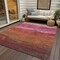 Homeroots 5' X 8' Blush Mauve And Rust Abstract Washable Indoor Outdoor Area Rug 618131 - alternate 4