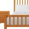 Homeroots Three Piece Brown Solid Wood Bedroom Set 523688 - alternate 3