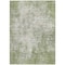 Homeroots 5' X 8' Green And Ivory Abstract Washable Indoor Outdoor Area Rug 612323 - alternate 3