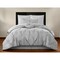 Homeroots Gray Twin Polyester 180 Thread Count Washable Down Comforter Set 528919 - alternate 3