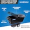 Magnum Tool Tilt Truck, 1 Cu. Yd. Covered Capacity Dump Cart with Heavy Duty 12 in Wheels (2-Pack) DUC100-F-02PK - alternate 4