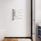 Edendirect 4-Bars Stainless Steel Wall Mounted Electric Towel Warmer Drying Rack Towel Heater in Silver ZR-EB04BR2003 - alternate 2