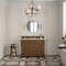 James Martin Vanities Brookfield 48 in. Single Vanity, Honey Oak, w/ 3 CM White Zeus Silestone Top 547-V48-HNO-3WZ - alternate 2