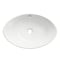 Anzzi Verona Series 23 in. Ceramic Oval Vessel Bathroom Sink Basin in White LS-AZ926 - alternate 3