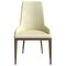 Leisuremod Viva Collection Modern Wooden Dining Chair in Cream VC24CR - alternate 5