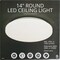 Unbranded 14'' White LED Color Temperature Selectable Flush Mount Light Fixture MCDCM35-015T048UT-44 - alternate 3