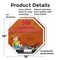 Signmission No Riding Beyond This Point, 18 inch X 18 inch, Plastic Sign, 2PK OC-P-2PACK-18-87 - alternate 4