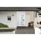 Vdomdoors Front Exterior Prehung FiberGlass Door Frosted Glass / Manux 8002 White Silk / Sidelight and Transo MANUX8002EXD-WS-W36+16 x H80+14-RH - alternate 4