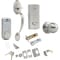 Neiko Digital Door Lock, Stainless Steel & Zinc Alloy, Home Security, Office 52906A - alternate 2